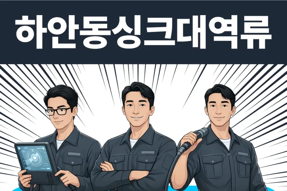 하안동싱크대역류