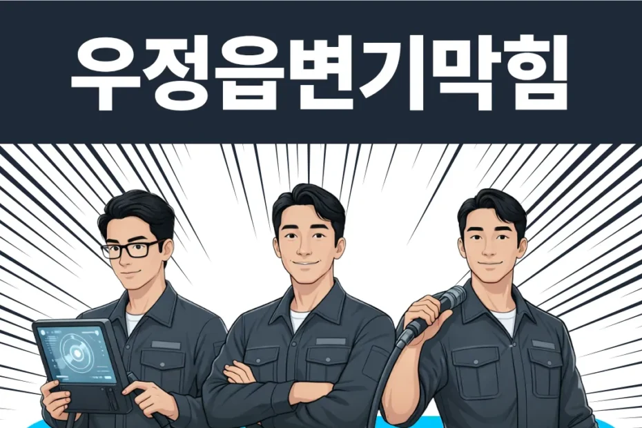 우정읍변기막힘