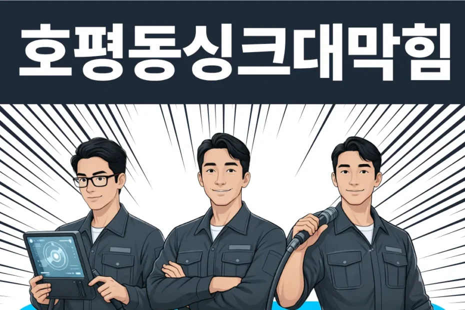 호평동싱크대막힘