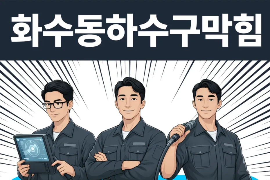 화수동하수구막힘