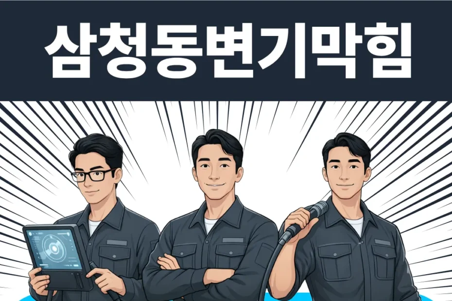삼청동변기막힘
