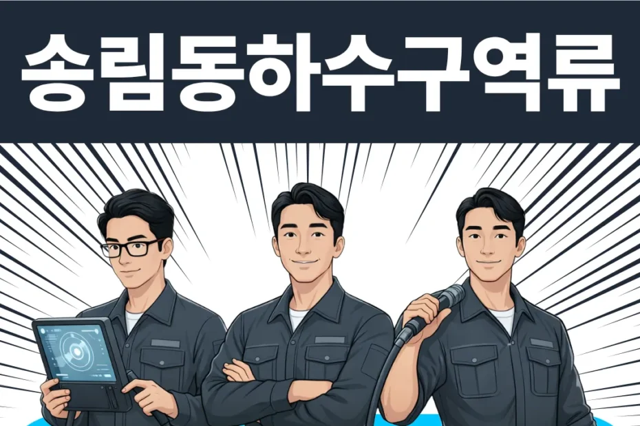 송림동하수구역류