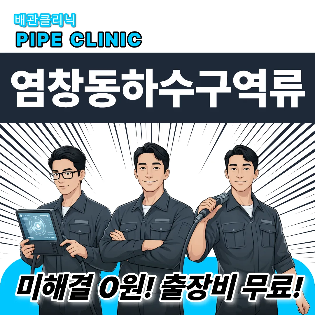 염창동하수구역류
