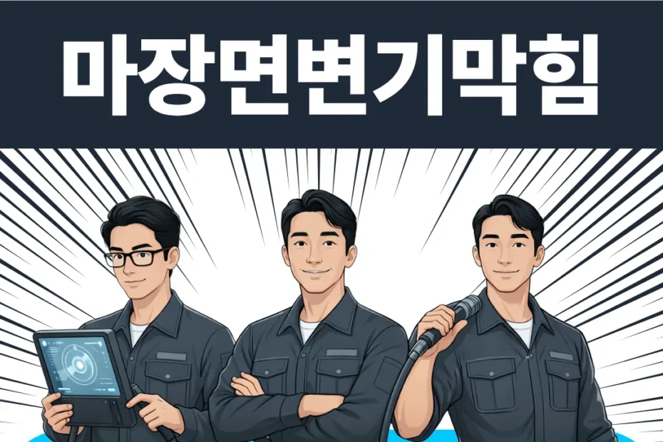 마장면변기막힘