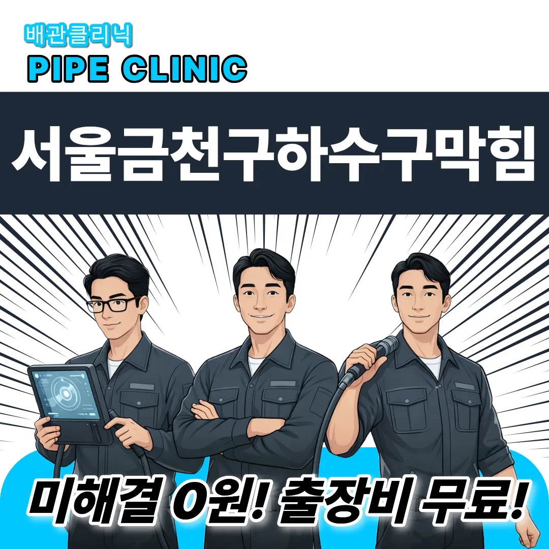 서울금천구하수구막힘