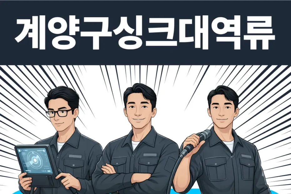 계양구싱크대역류