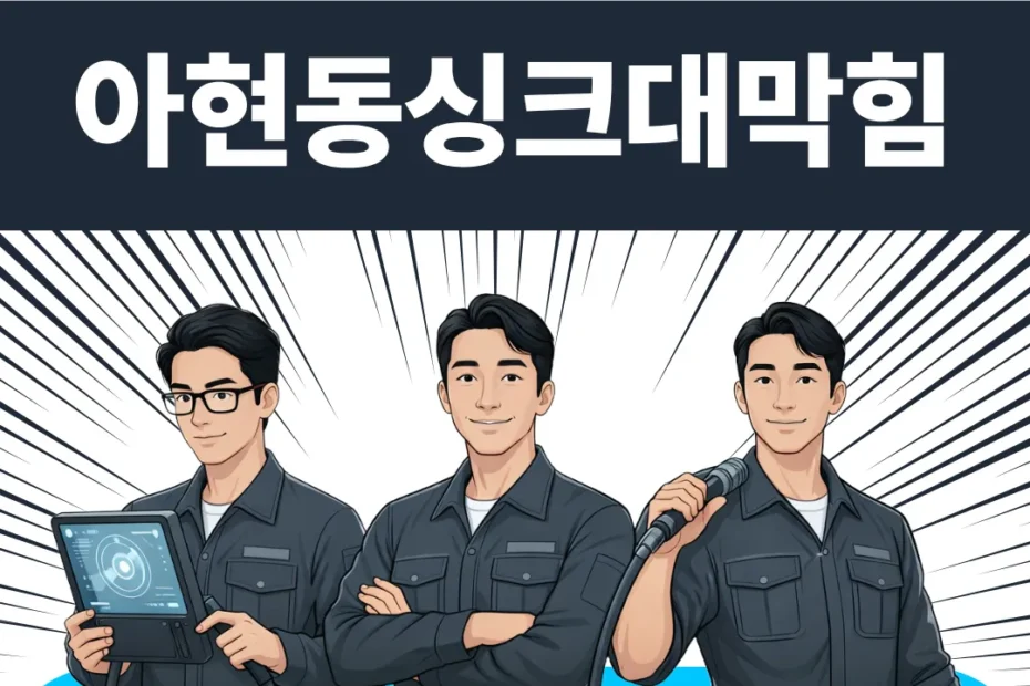 아현동싱크대막힘