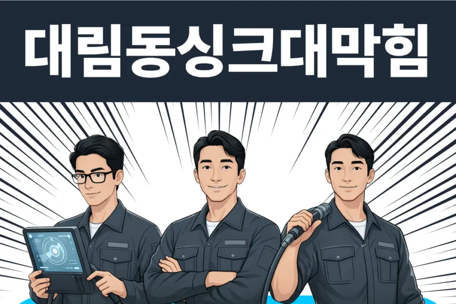 대림동싱크대막힘