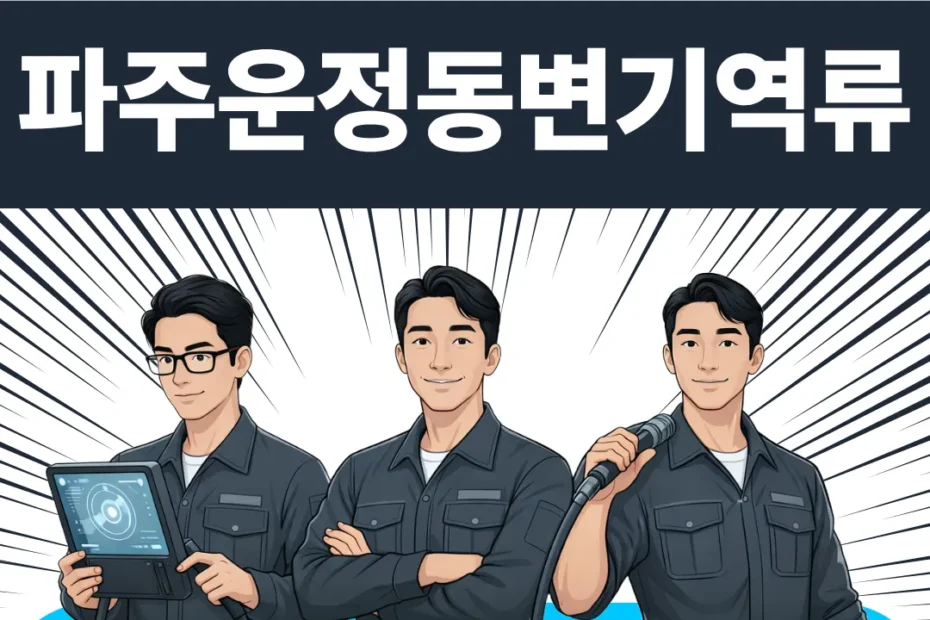 파주운정동변기역류