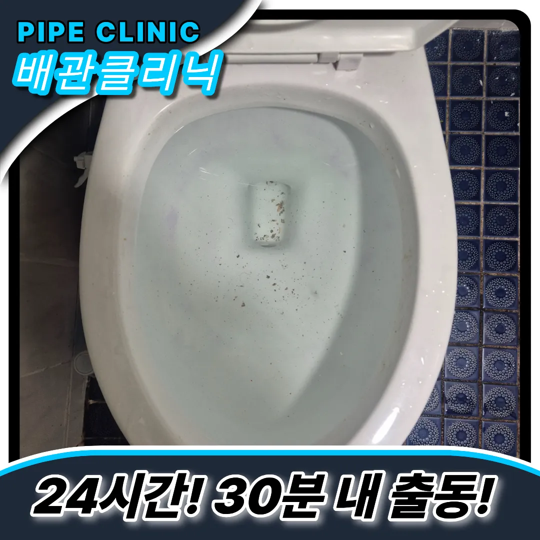 변기막힘현장