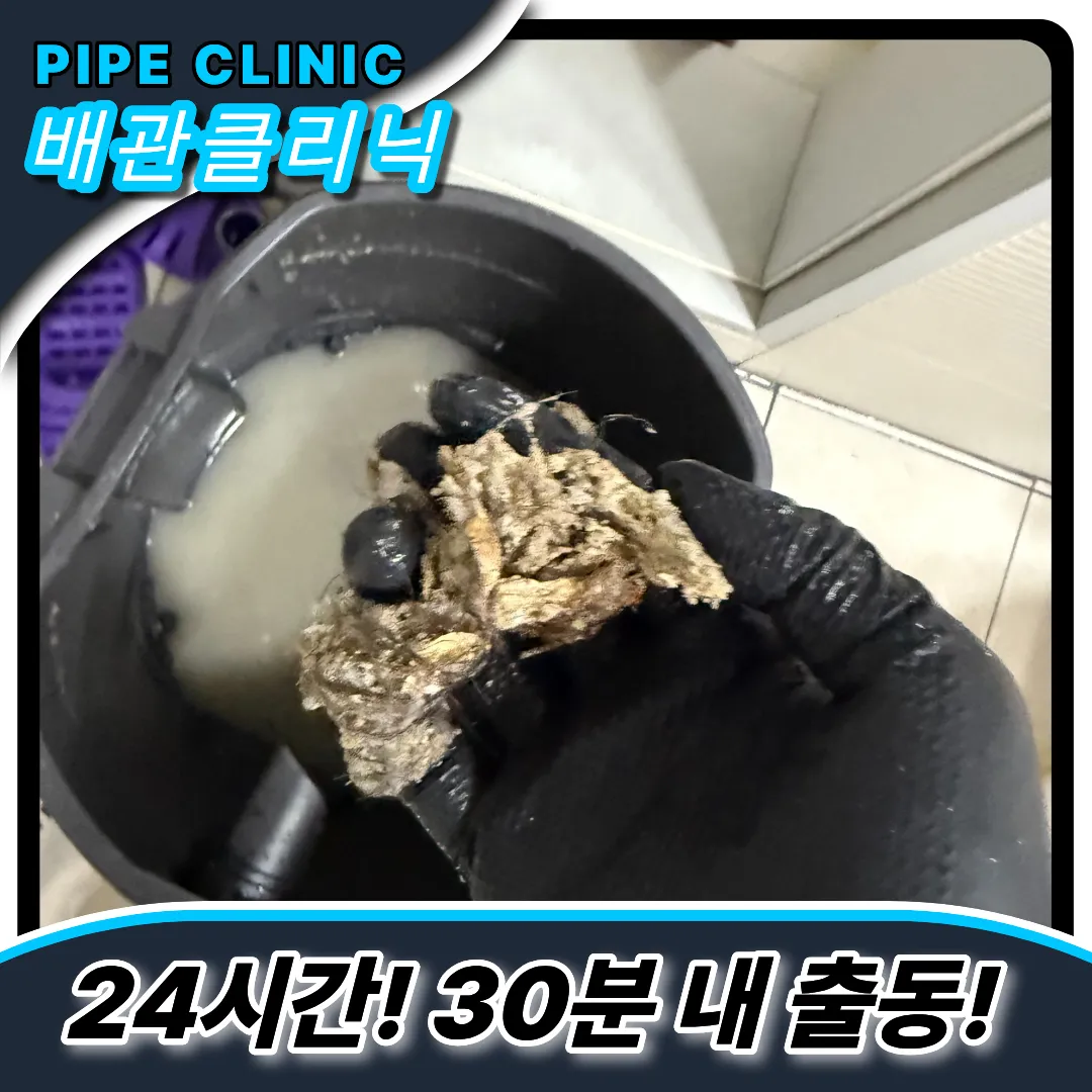 하수구역류해결