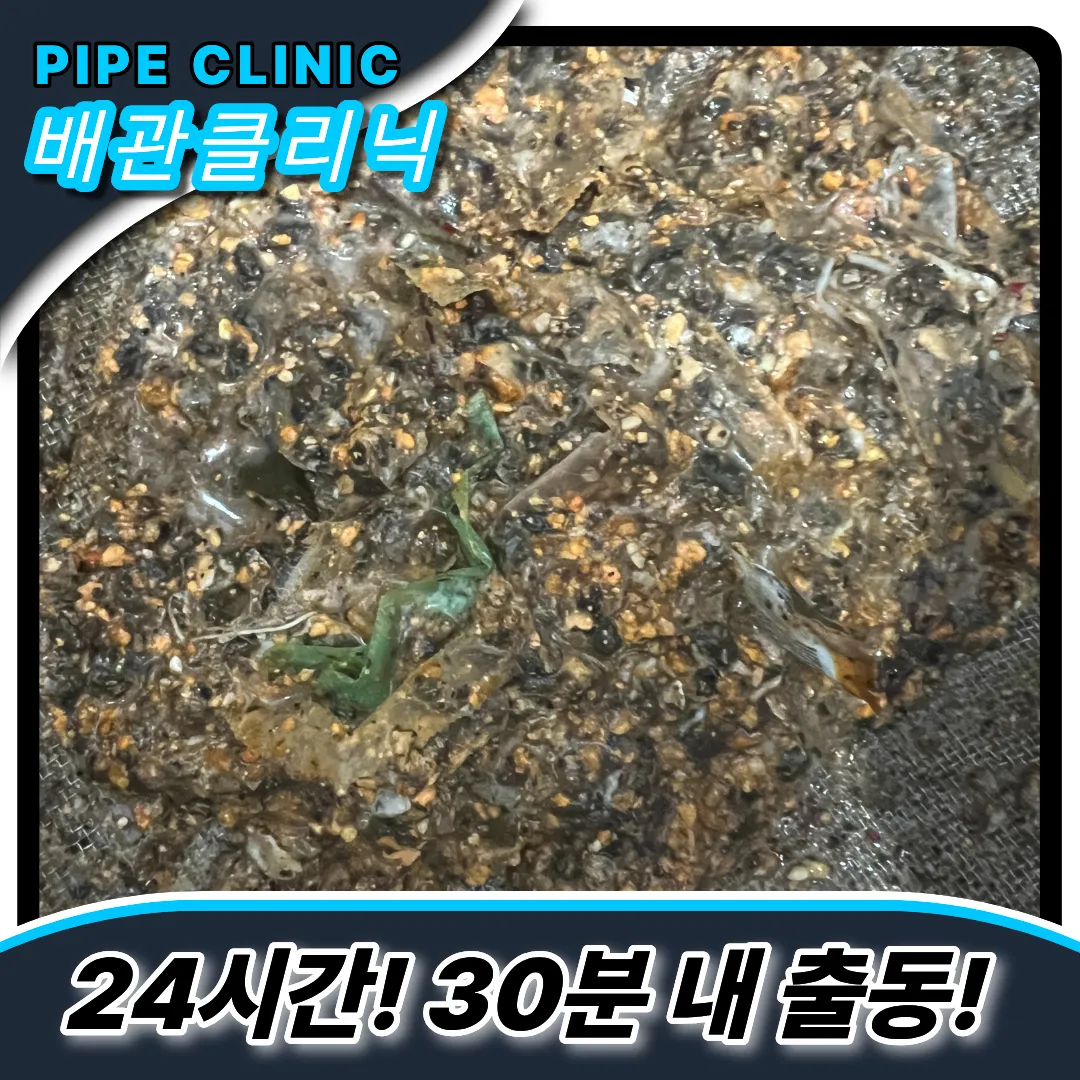 검암동하수구역류