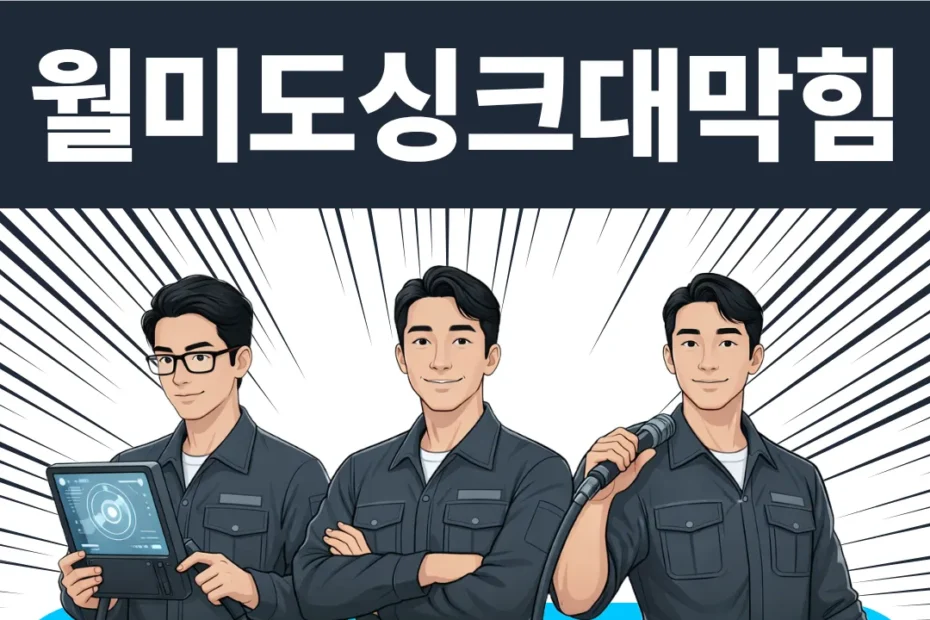 월미도싱크대막힘