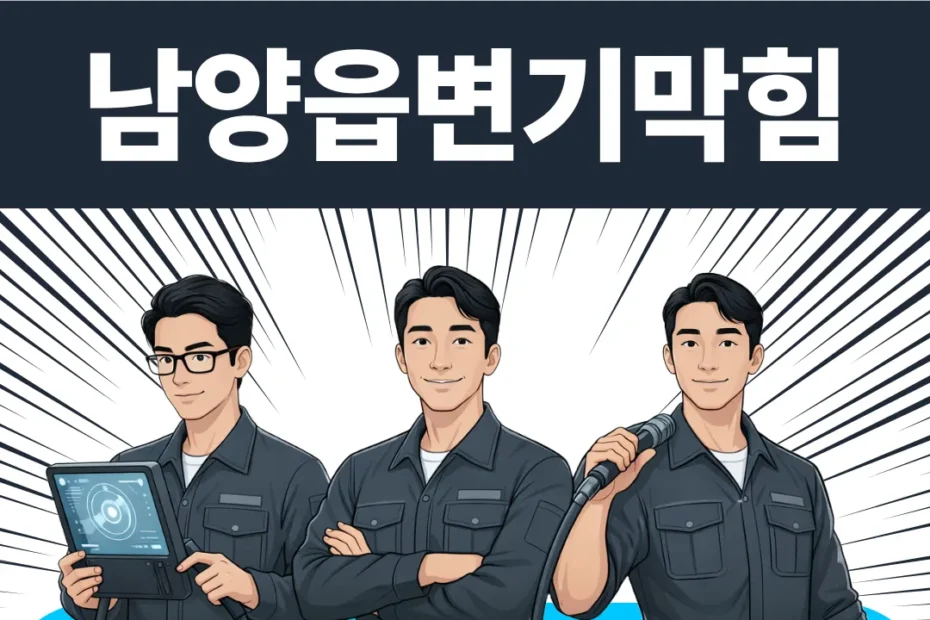 남양읍변기막힘