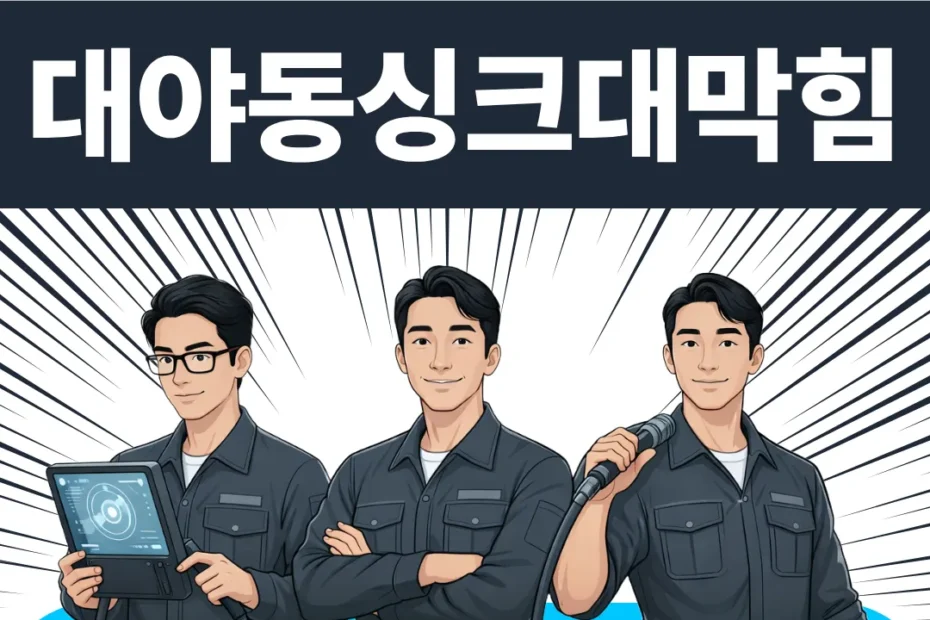 대야동싱크대막힘