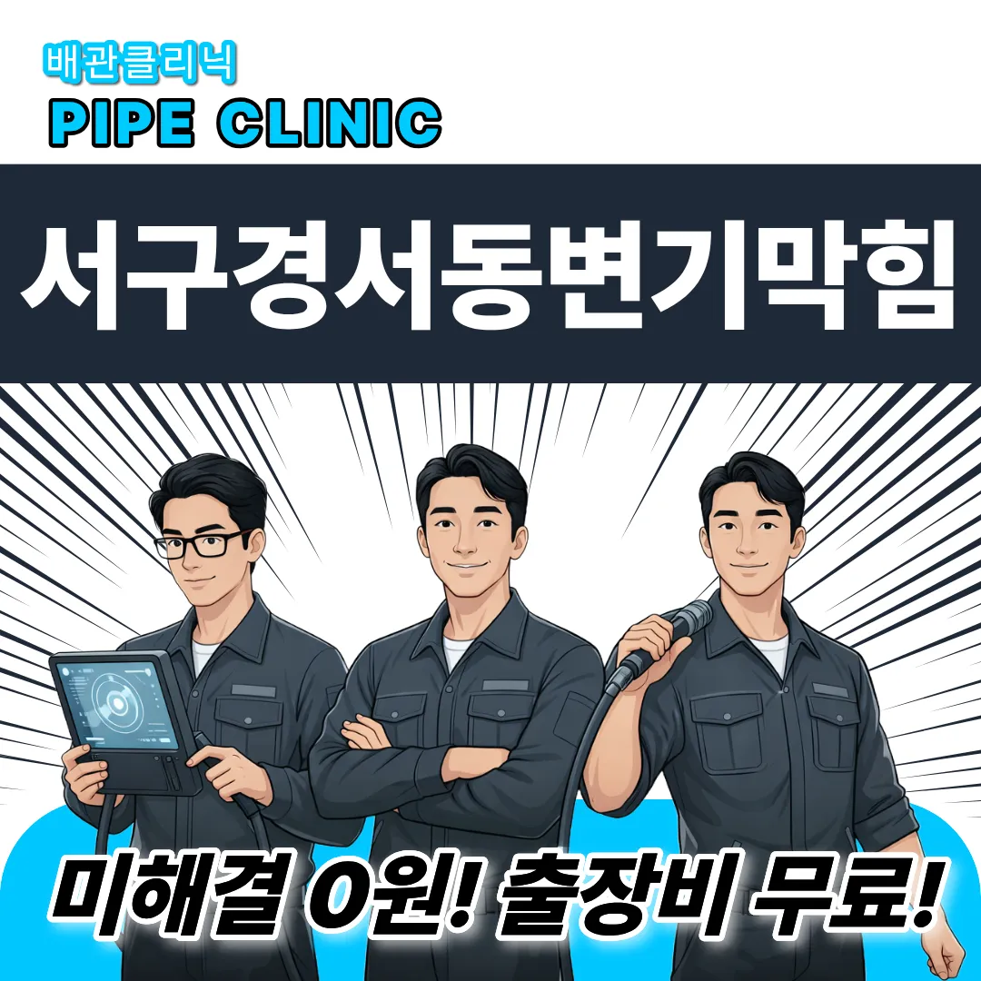 서구경서동변기막힘