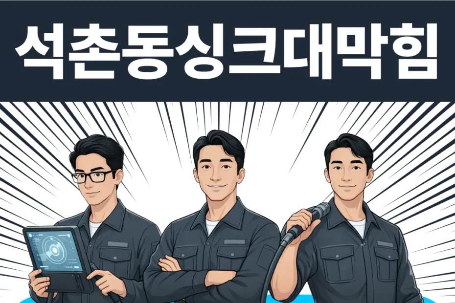 석촌동싱크대막힘