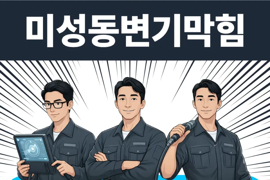 미성동변기막힘