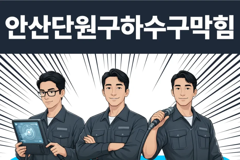안산단원구싱크대막힘