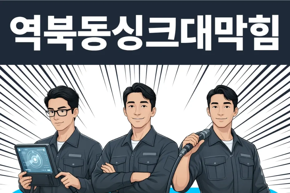 역북동싱크대막힘
