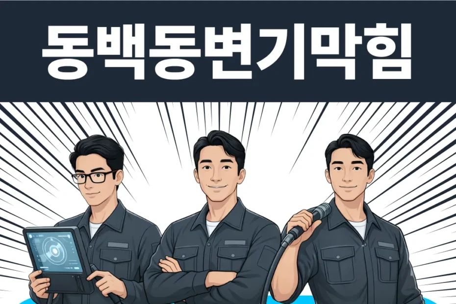 동백동변기막힘