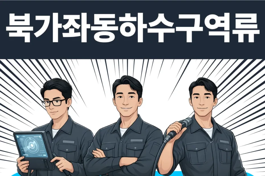 북가좌동하수구역류