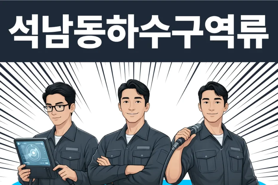석남동하수구역류