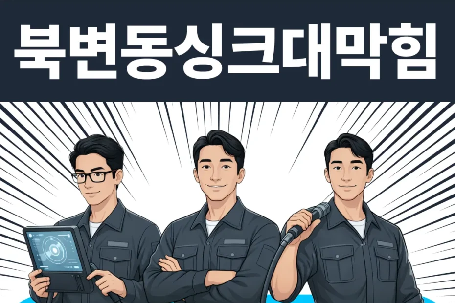 북변동싱크대막힘