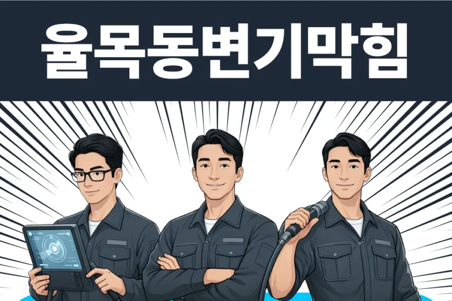 율목동변기막힘