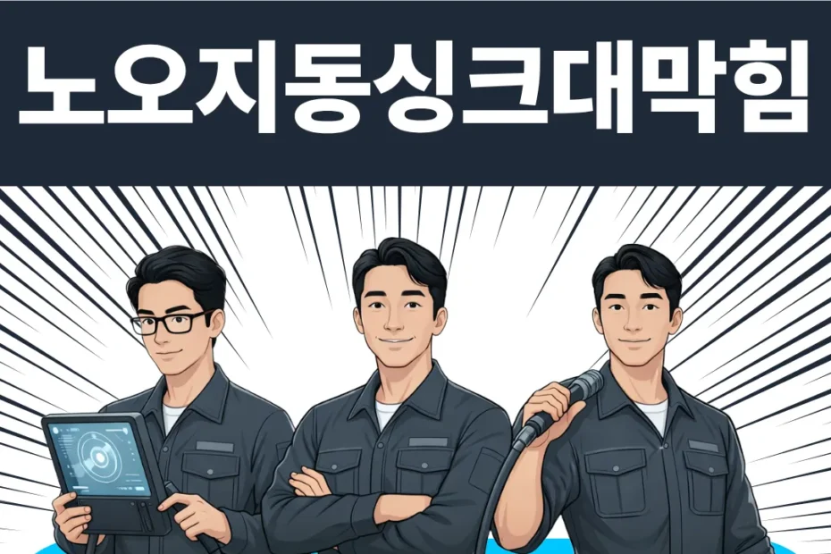 노오지동싱크대막힘