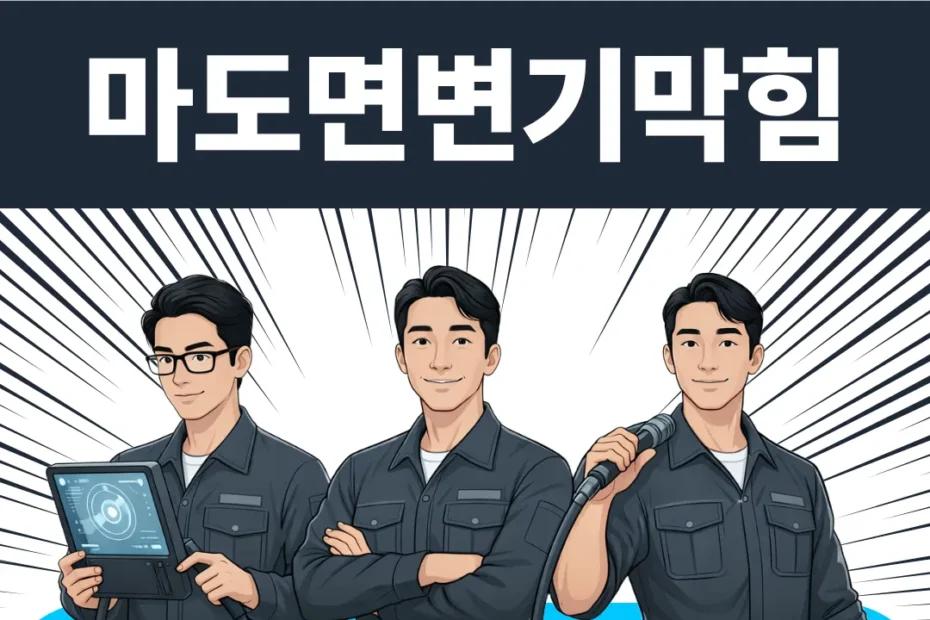 마도면변기막힘