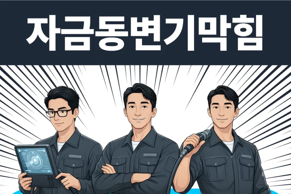 자금동변기막힘