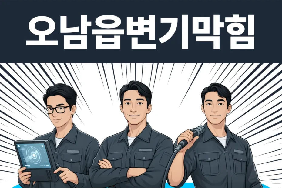 오남읍변기막힘