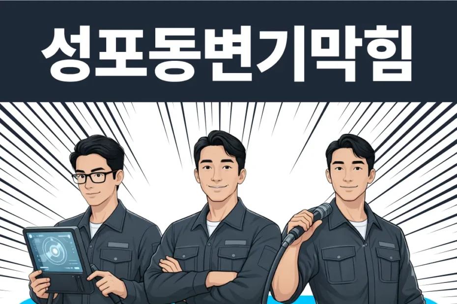 성포동변기막힘