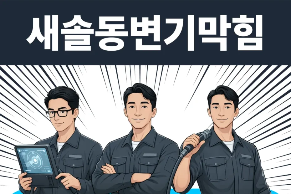 새솔동변기막힘