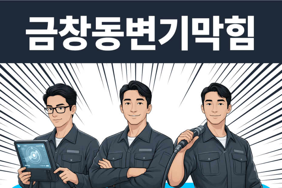 금창동하수구막힘