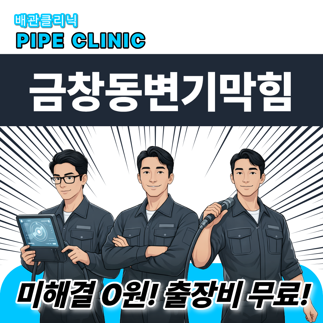 금창동하수구막힘