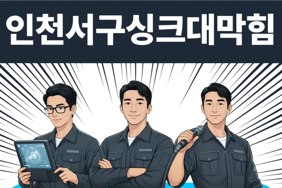 인천서구싱크대막힘