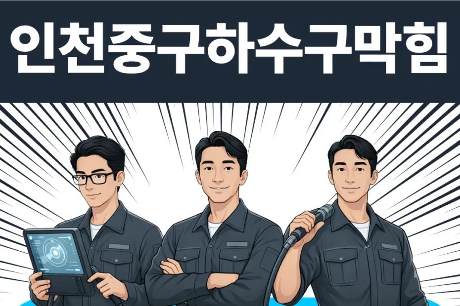 인천중구하수구막힘
