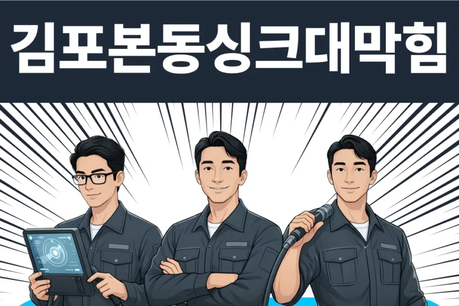 김포본동싱크대막힘