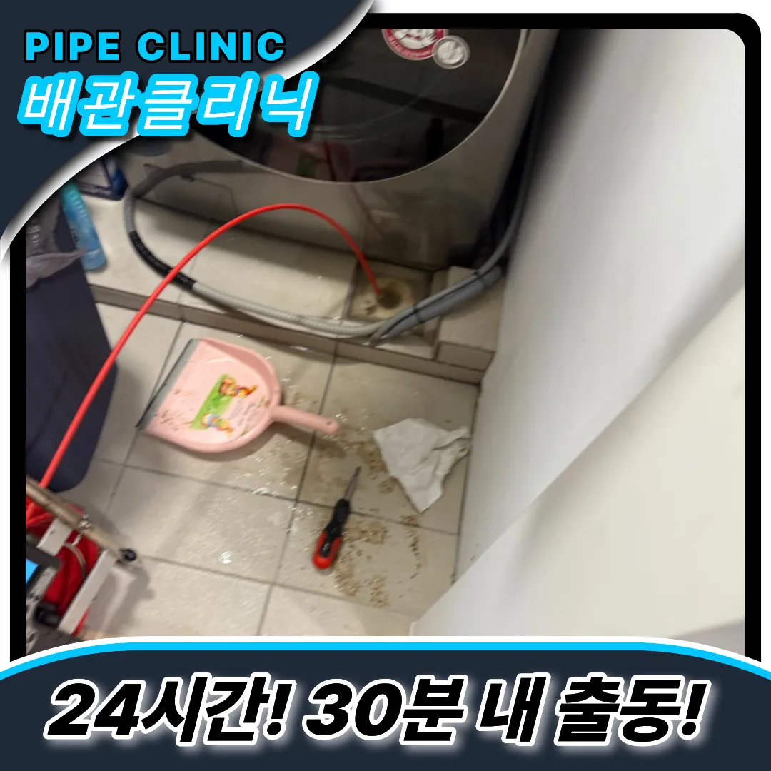 하수구역류