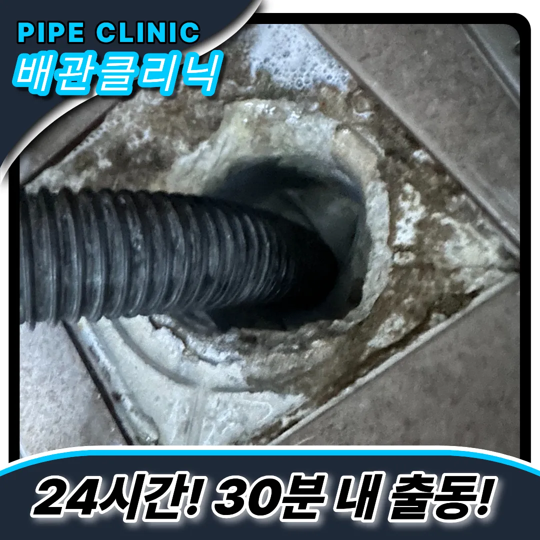 동양동하수구막힘