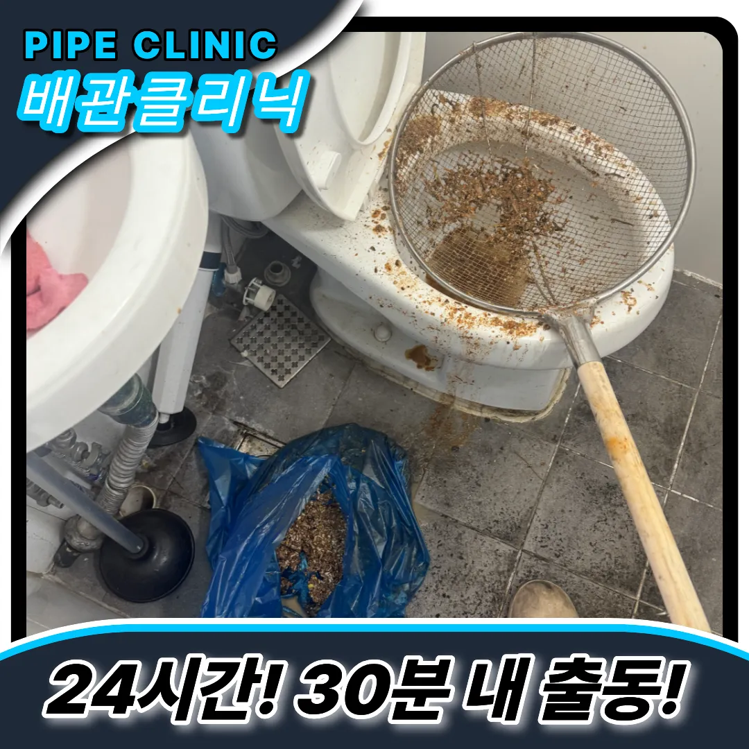 관교동하수구역류