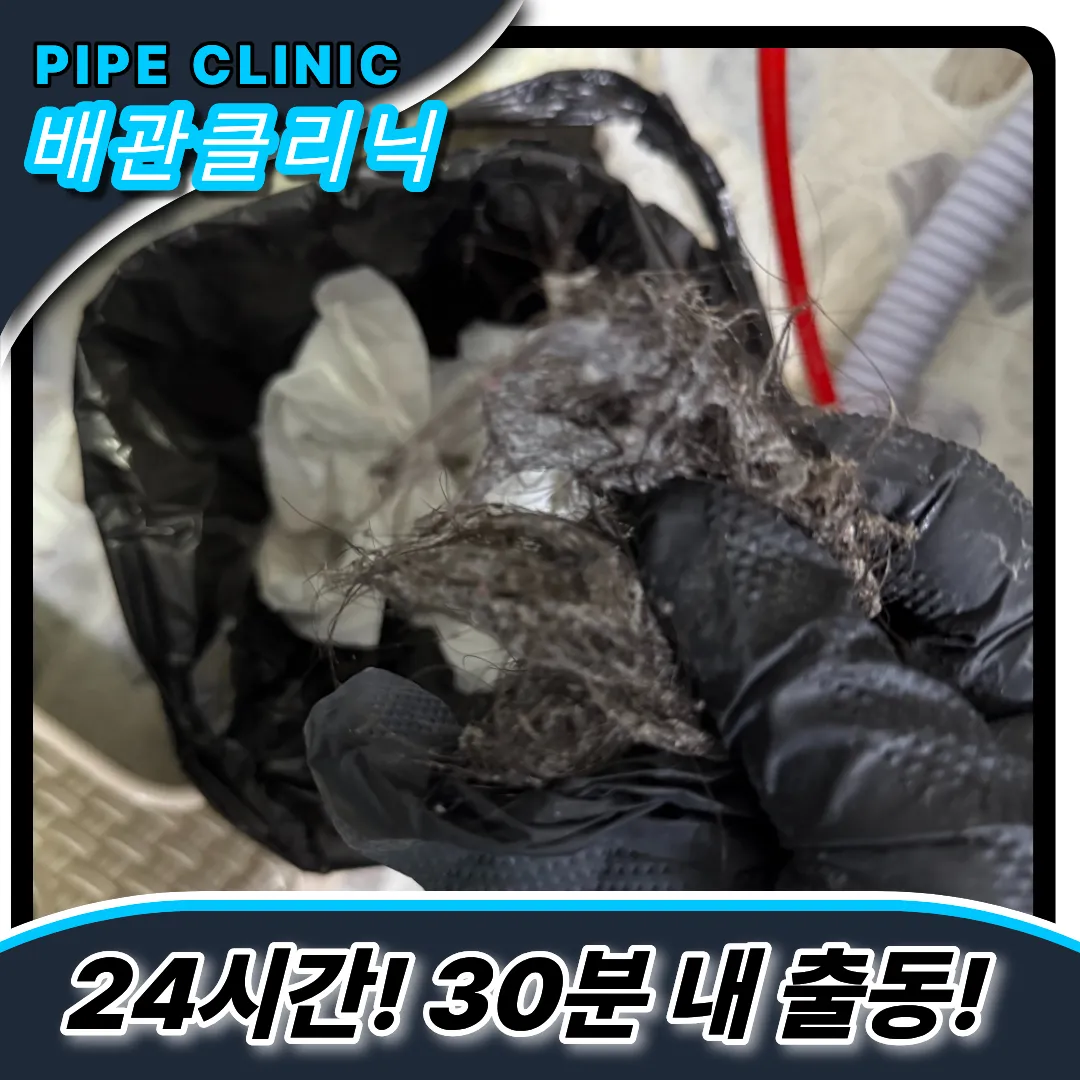 화장실머리카락