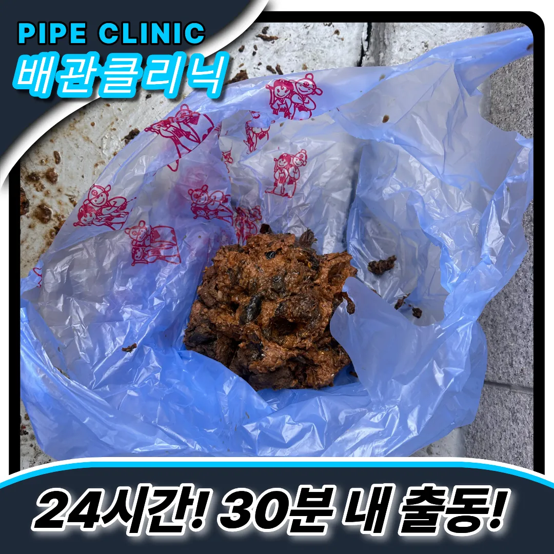 별내동하수구막힘