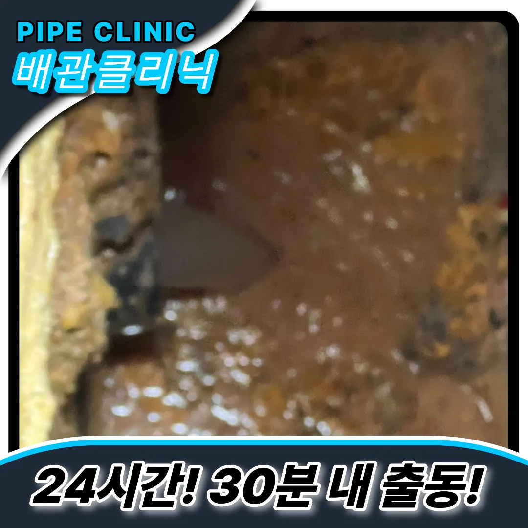 서구가좌동하수구역류