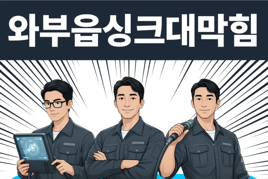 와부읍싱크대막힘