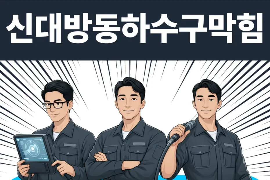 신대방동하수구막힘