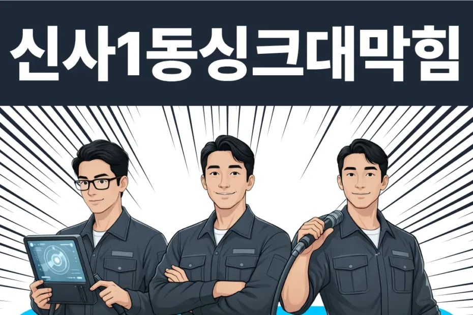 신사1동싱크대막힘