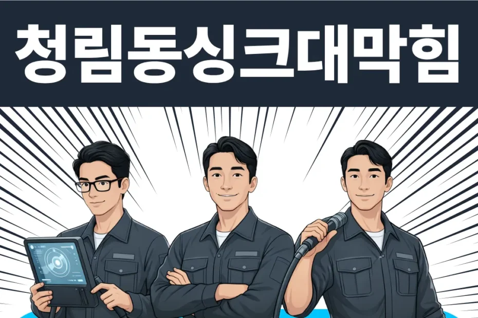 청림동싱크대막힘
